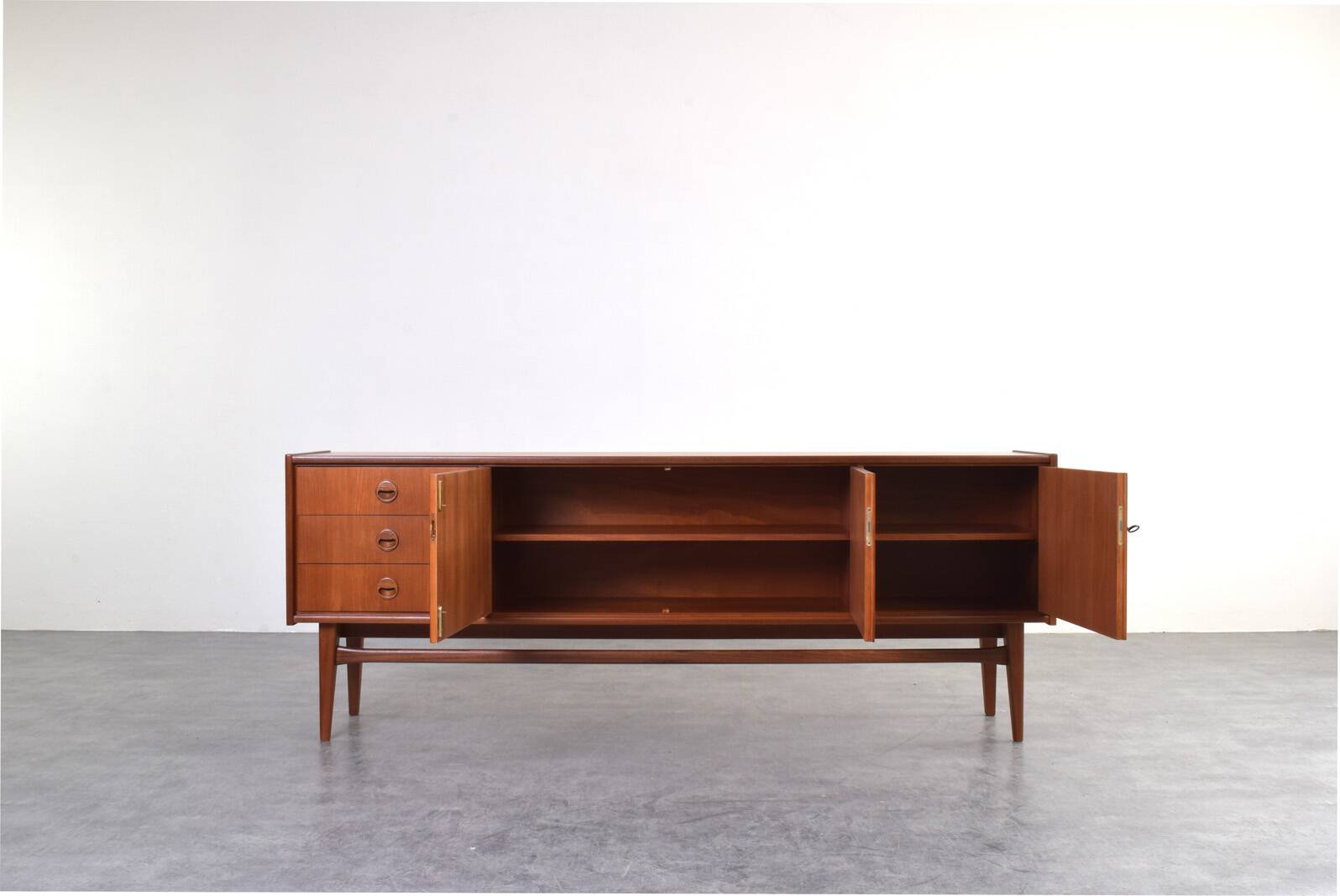 Mid-Century Teak Sideboard Model Premium from Bartels, 1960s.