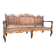 Rustic Bench Veranda Patio Vintage Garden Bench Living Room Oak 1980s