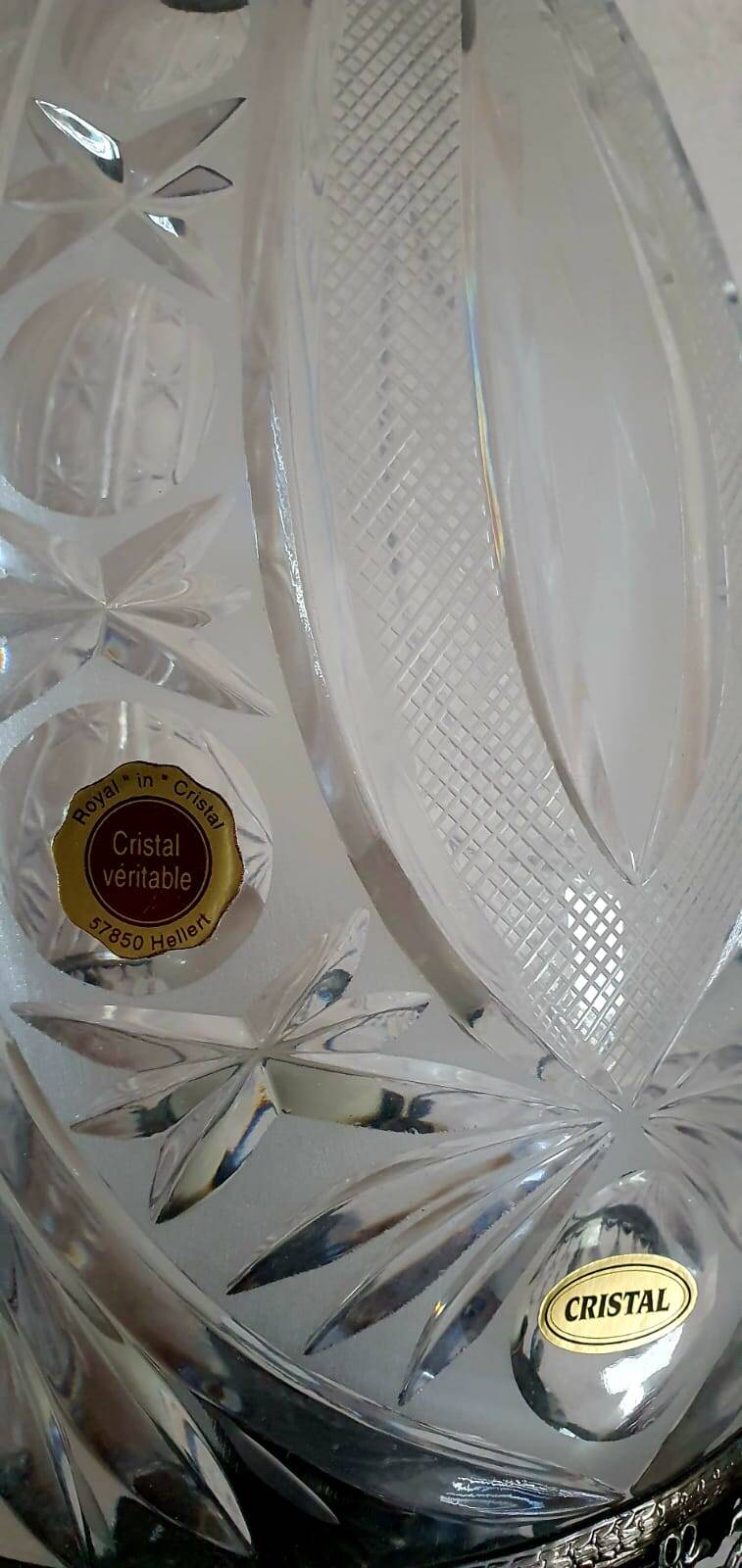 Genuine Lorraine Crystal Lamp