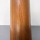 Pair of Modern Conical Wooden Table Lamps, Italy