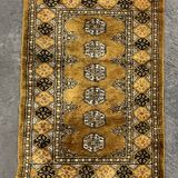 Tapis d'orient Pakistan - Dimensions: 1.00 X 0, 60 cm - Fait main. Qualité:SOIE