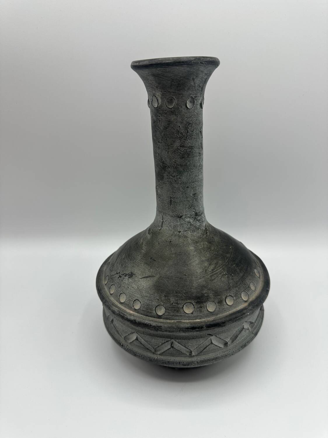 Vintage Parthenon vase Spain – brutalist ceramic – model 74 – piece