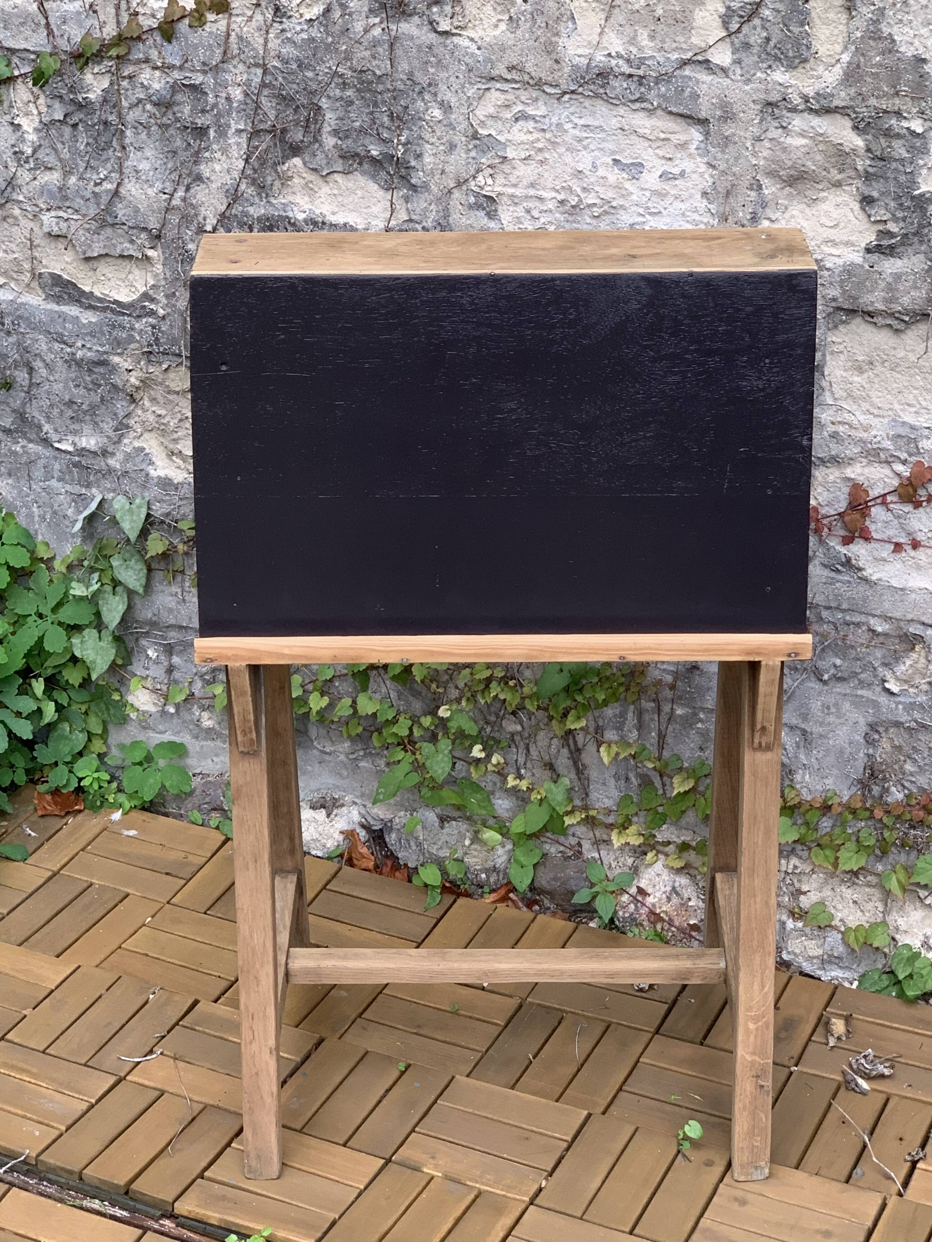 Oak school easel, 1950