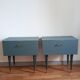 Paire de chevets vintage