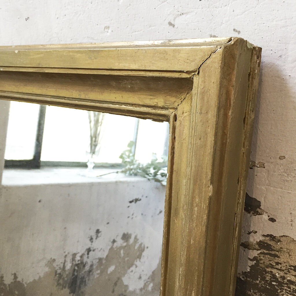 Golden rectangle mirror 79 x 53 cm
