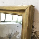 Miroir doré rectangle 79 x 53 cm