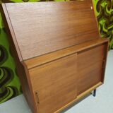 Vintage teak secretary 1970