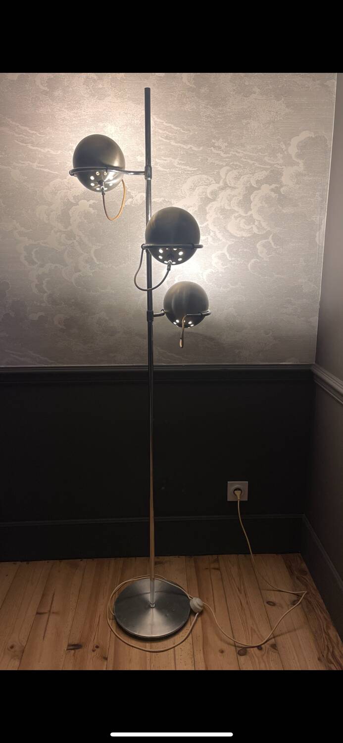 Monix eye ball floor lamp for Étienne Fermigier