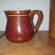 Small decanter/ milk jar