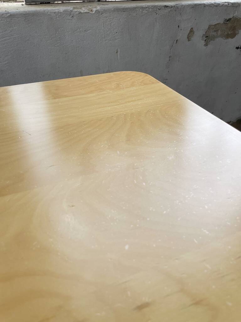 Alback bentwood beech table Ikea vintage