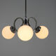 Art deco chandelier, 1930s, restored