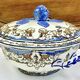 Vegetable dish small soup tureen Gien children at the Dionysus press 1941/1950