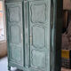 Wardrobe wardrobe 18th century Shabby Chic patinated