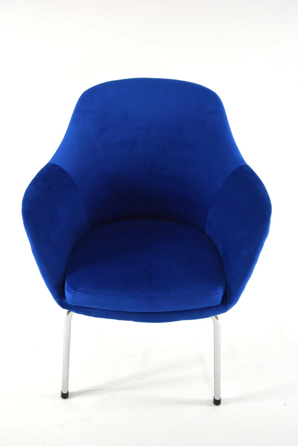 Royal blue shell chair