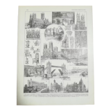 Lithograph on Great Britain from 1928