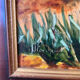 Banana trees on Rue du Havre, signed, 1988