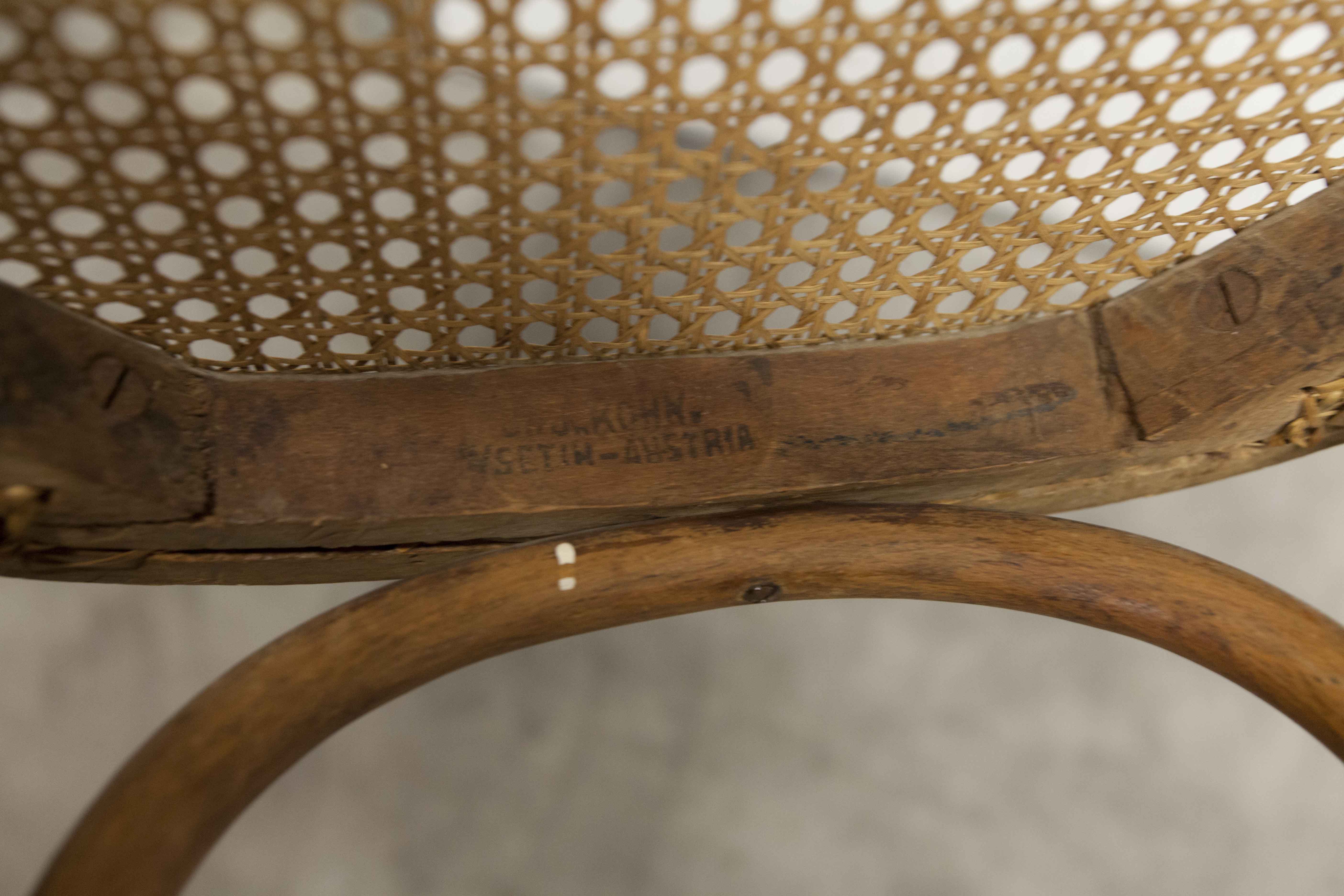 Jacob and Josef Kohn bistro chair