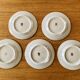 Lot of 5 speckled Tulowice dessert plates