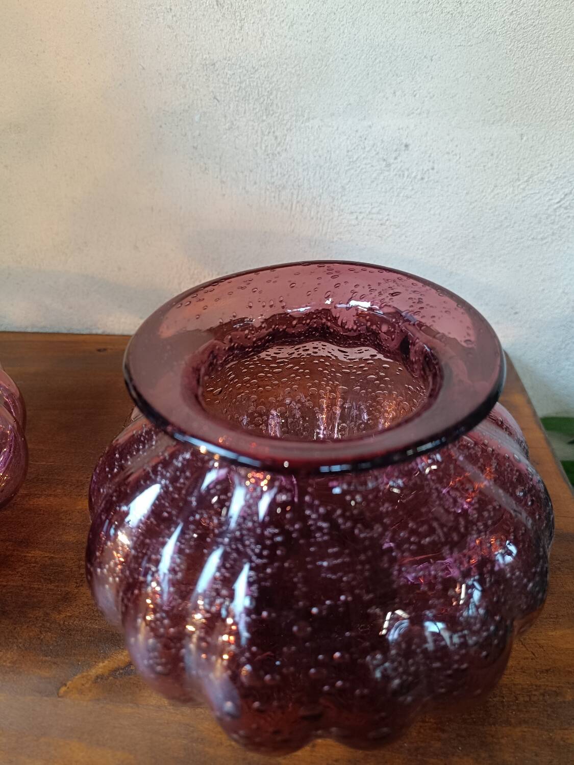 Paire de vase violet style Biot