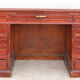 Bureau à caissons en chêne
