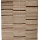 Dark Brown Striped Ethnic Kilim Rug, 224x297Cm