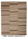 Dark Brown Striped Ethnic Kilim Rug, 224x297Cm