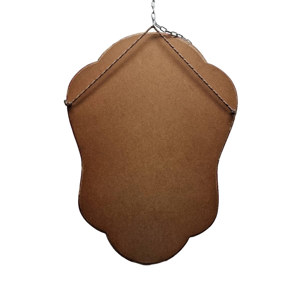 Classic vintage mirror in gold tones, 1970s