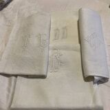 Lot of monogram towels