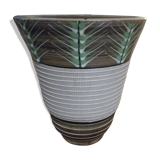 Ceramic table lamp signed