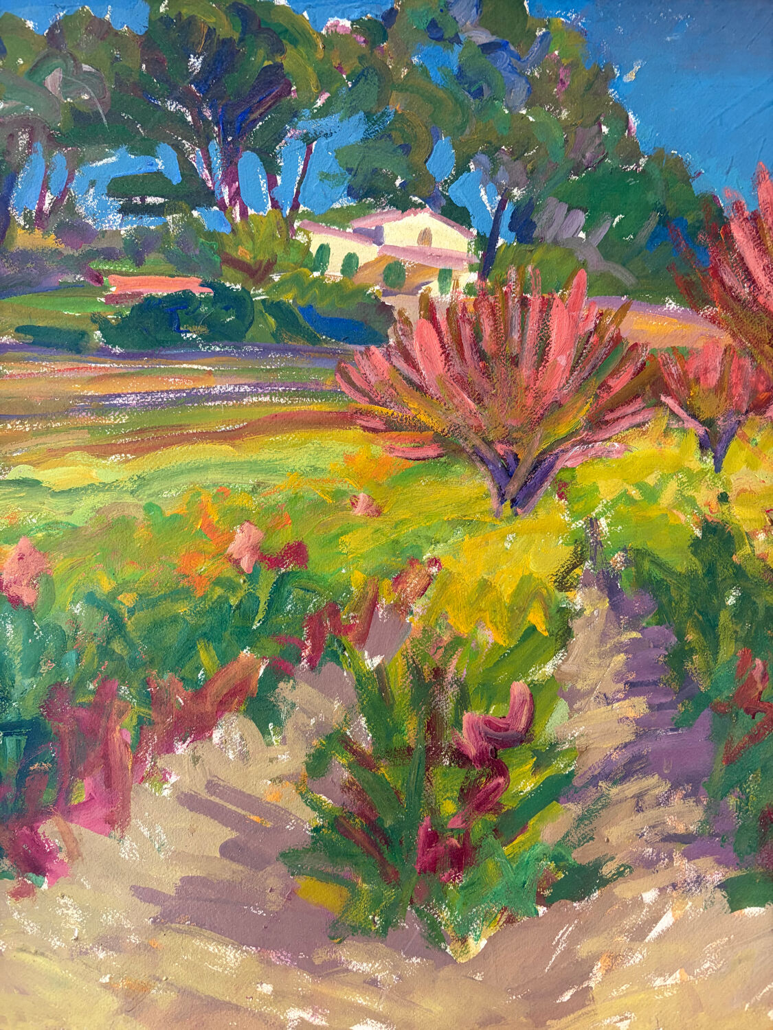 Southern landscape signed by Diana