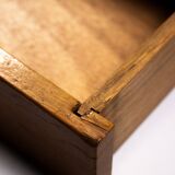 Set of 5 oak wall shelves Marcel Gascoin 50s reconstruction