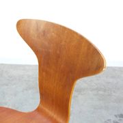 1st edition 'Mosquito' swivel desk chair by Arne Jacobsen for Fritz Hansen, 1955