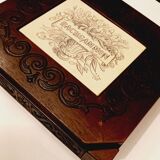 Board Game - Backgammon Set - Vintage - Wood, Ceramic