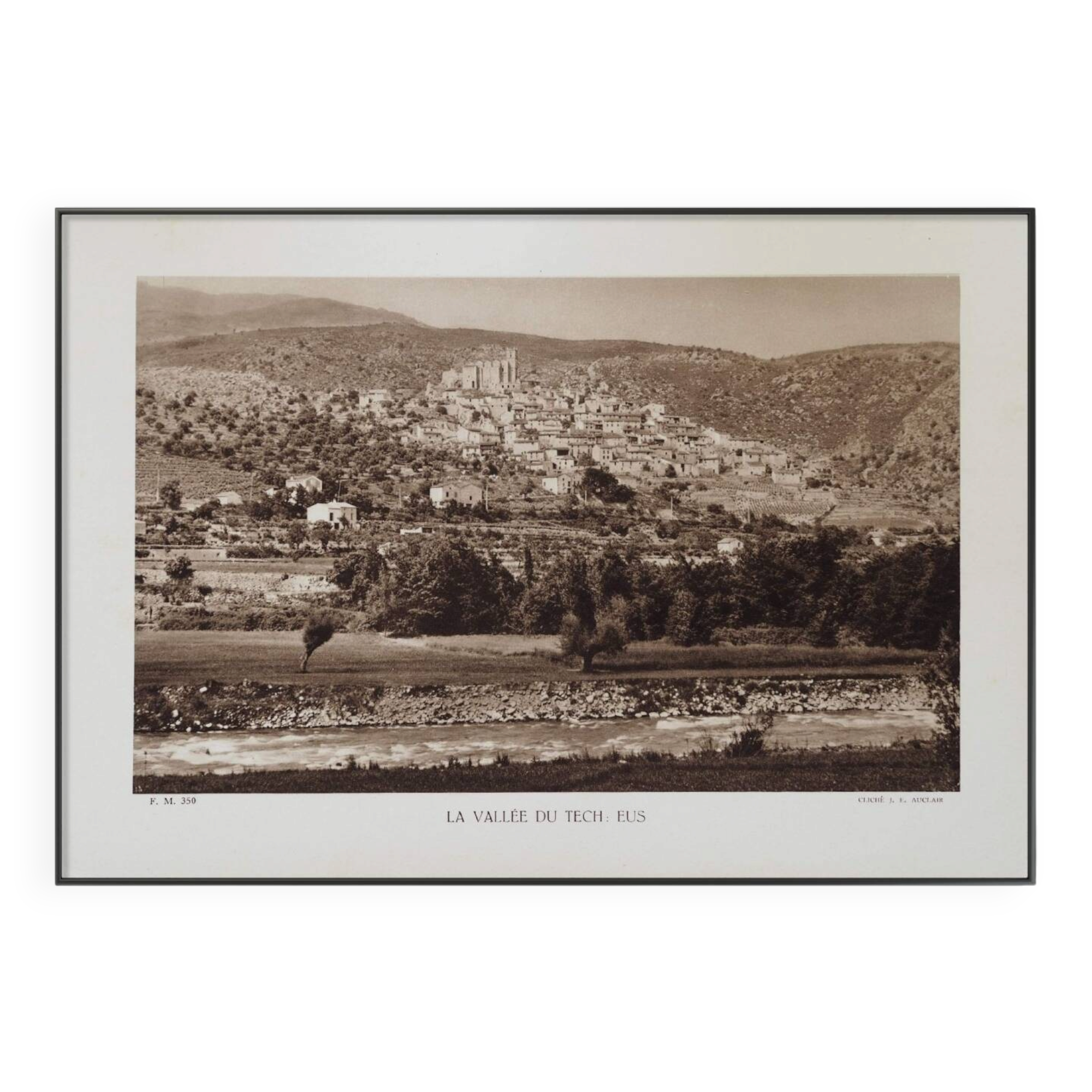Photo ancienne d'Eus - Pyrénées-Orientales - 1935