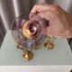 Set of 8 Vintage Italian Murano Style Cocktail Glasses – Gold Lustre – Mult