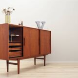 Teak highboard, Danish design, 1960s, production: Denmark