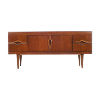 Wooden console, 1960s