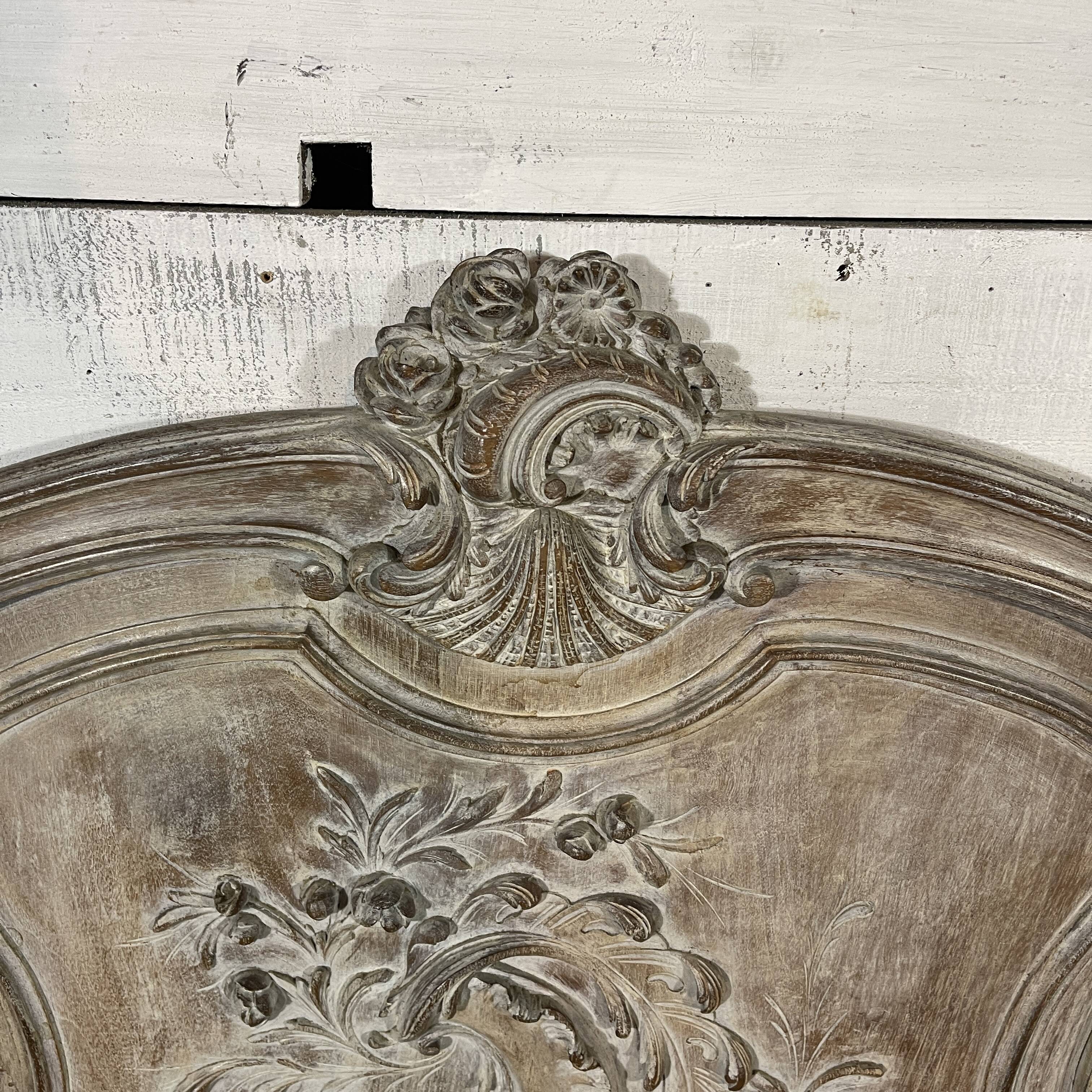 Louis XV rocaille headboard