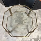 Table basse octogonale en bronze Broncz