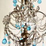 Lustre ancien pampilles cristal