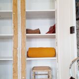 Raw wood wardrobe
