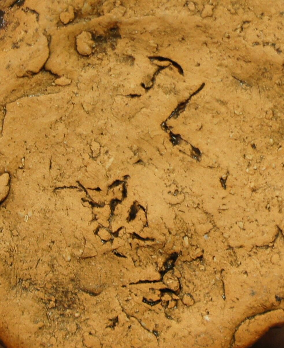 Brutalist glazed terracotta mug