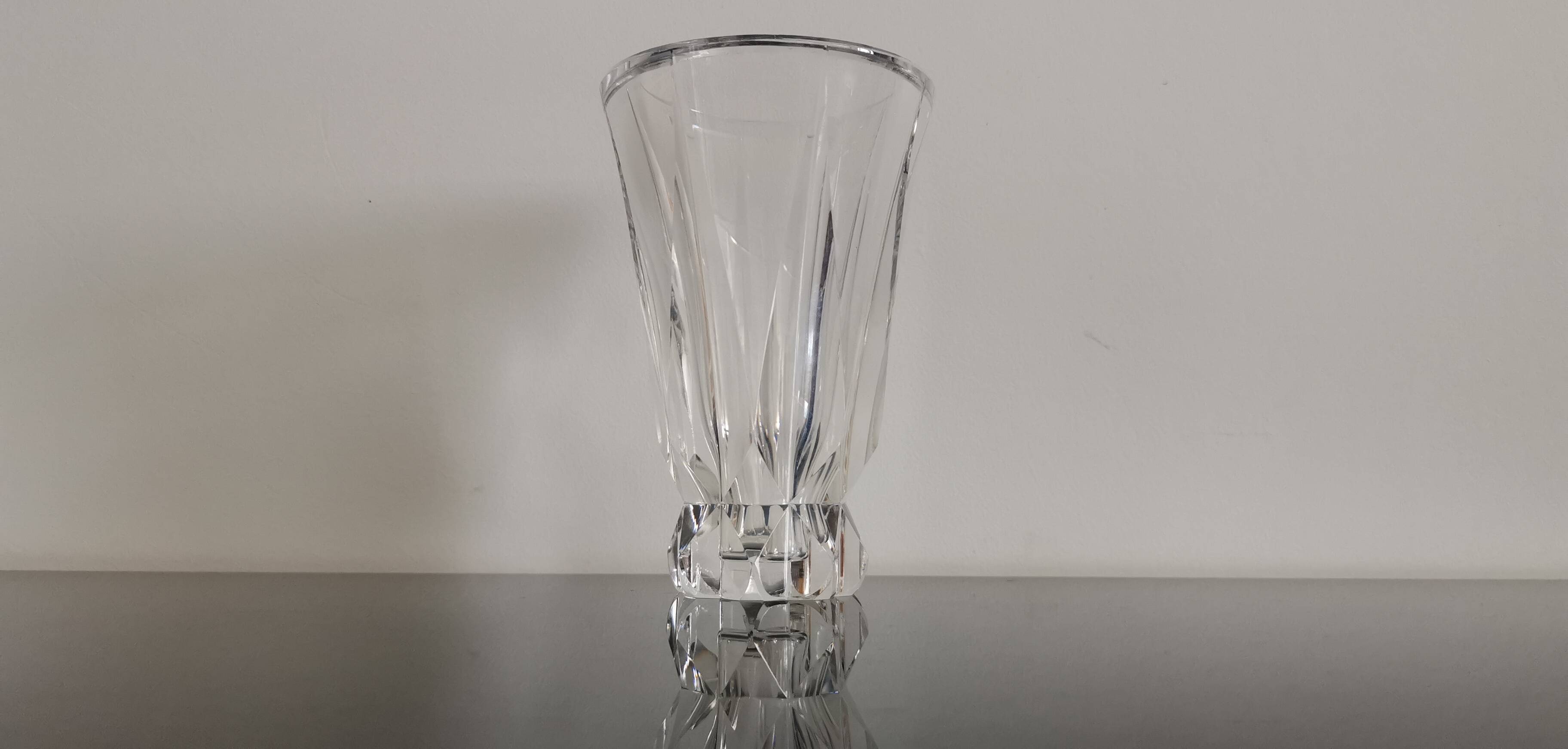 Vase en cristal St Louis