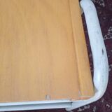 1950s boarding school bedside table.