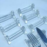7 glass knife holders