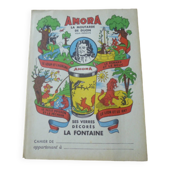 Affiche publicitaire années 50 amora