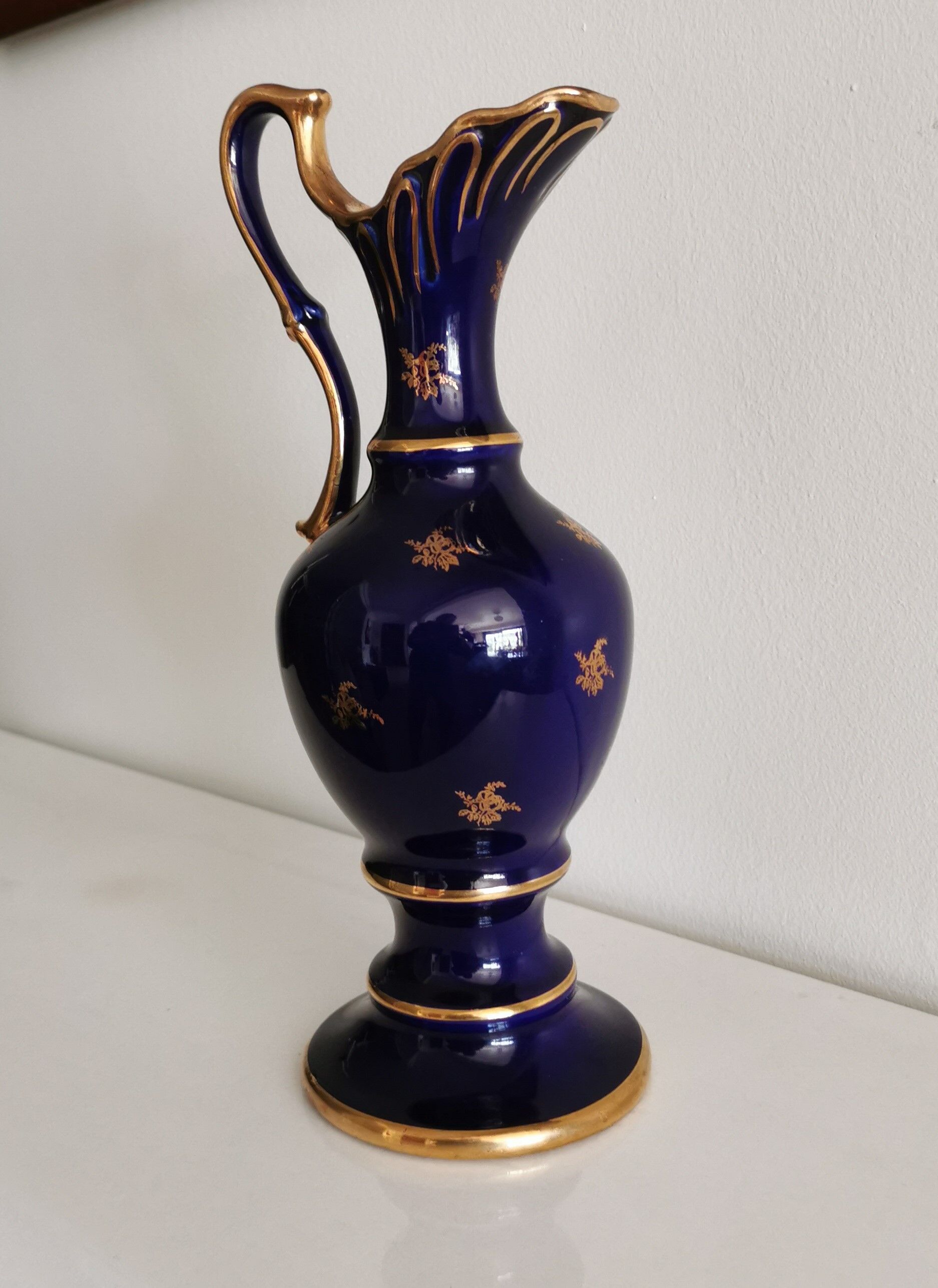 French porcelain vase
