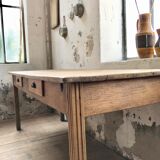 Vintage pine farm table