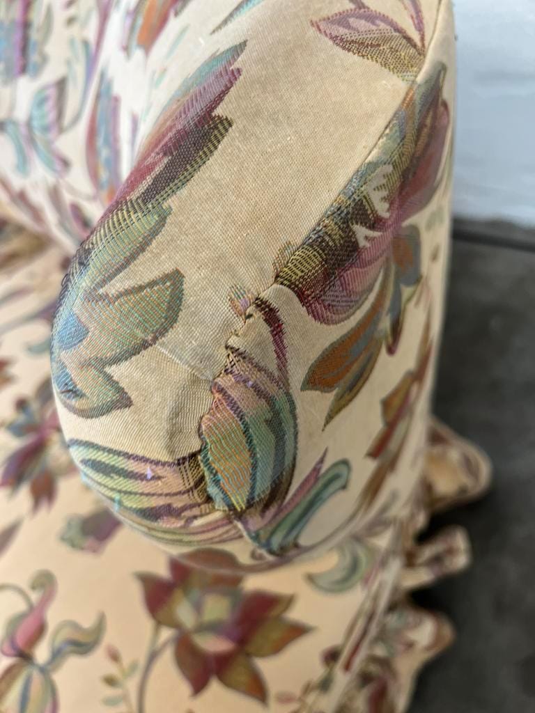 Vintage floral cocktail sofa / sofa / lounge seat