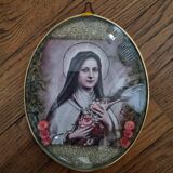 Vintage ex voto religious frame